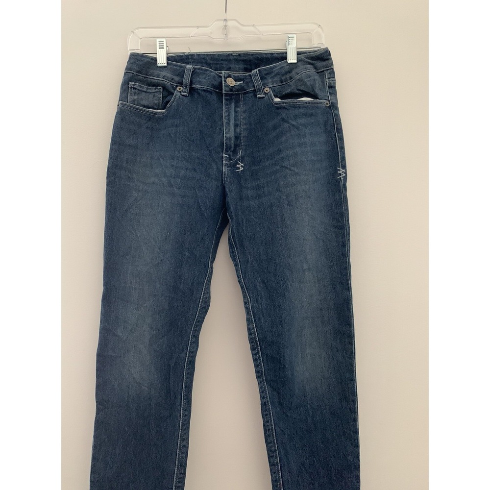 KSUBI Blue *LA FEMME WASTED* Ankle Crop Skinny Jeans Size 30 EUC
